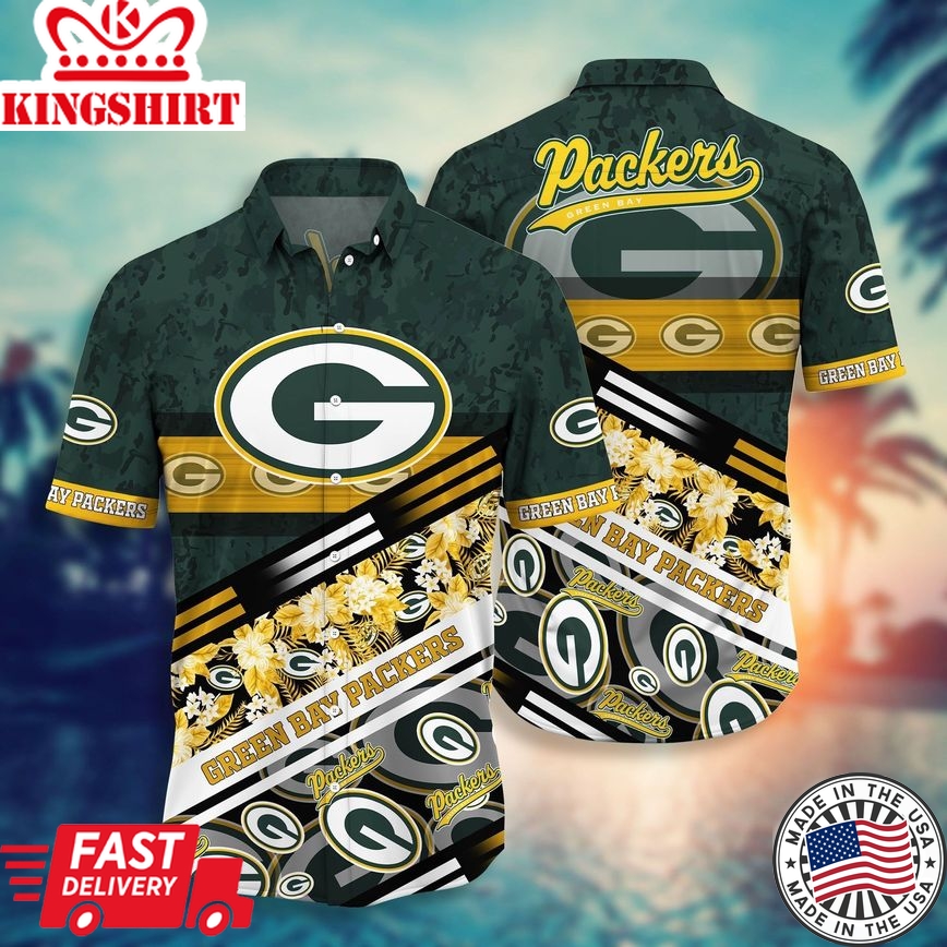 Green Bay Packers Shirt: Short Style, Hot Trending