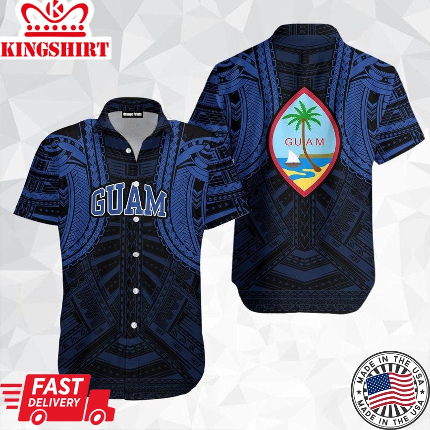 Guam Spirit Trendy Hawaiian Shirt For