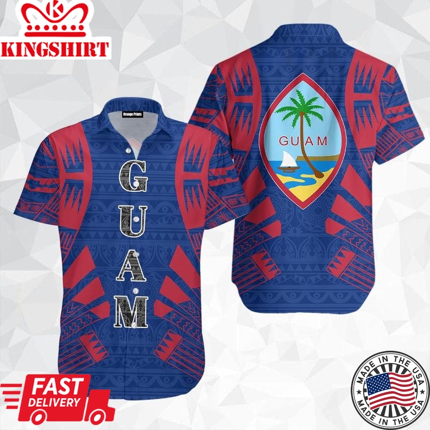 Guam Trendy Hawaiian Shirt For