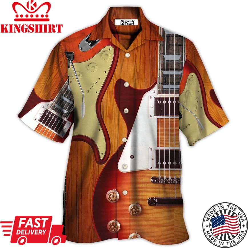 Guitar Is My Soul Vintage Hawaiian Shirt