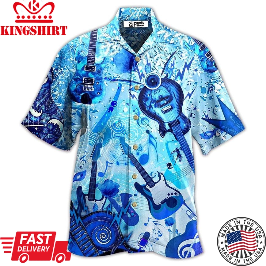 Guitar Music So Cool Style Hawaiian Shirt