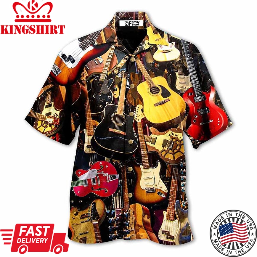 Guitar Music You Can Have Guitar Hawaiian Shirt