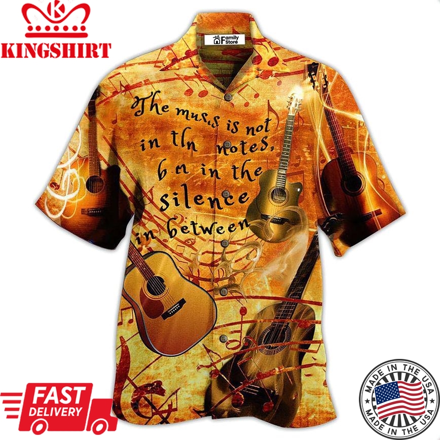 Guitar Vintage The Silence Hawaiian Shirt