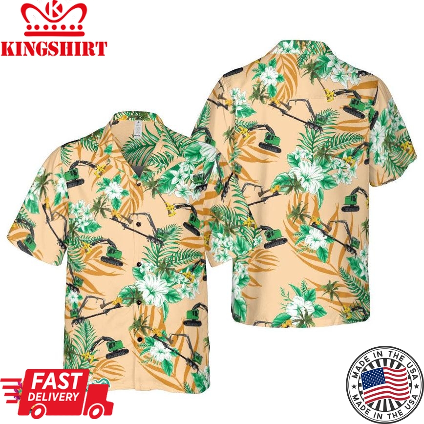 Gus Runde Yellow Hawaiian Shirt