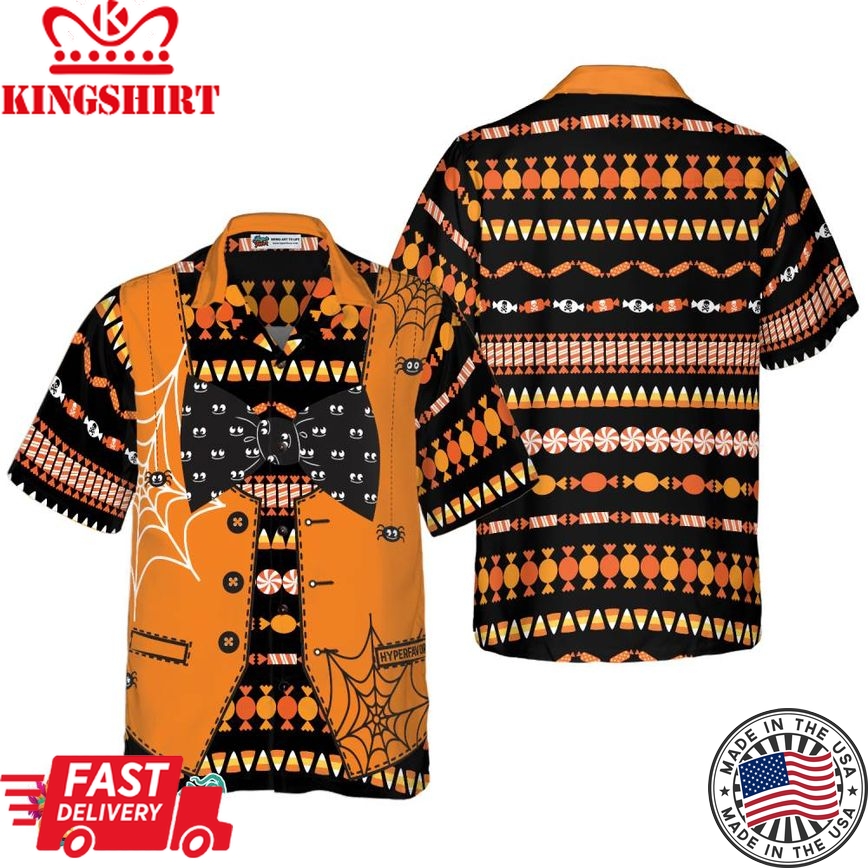 Halloween Candy Man Hawaiian Shirt