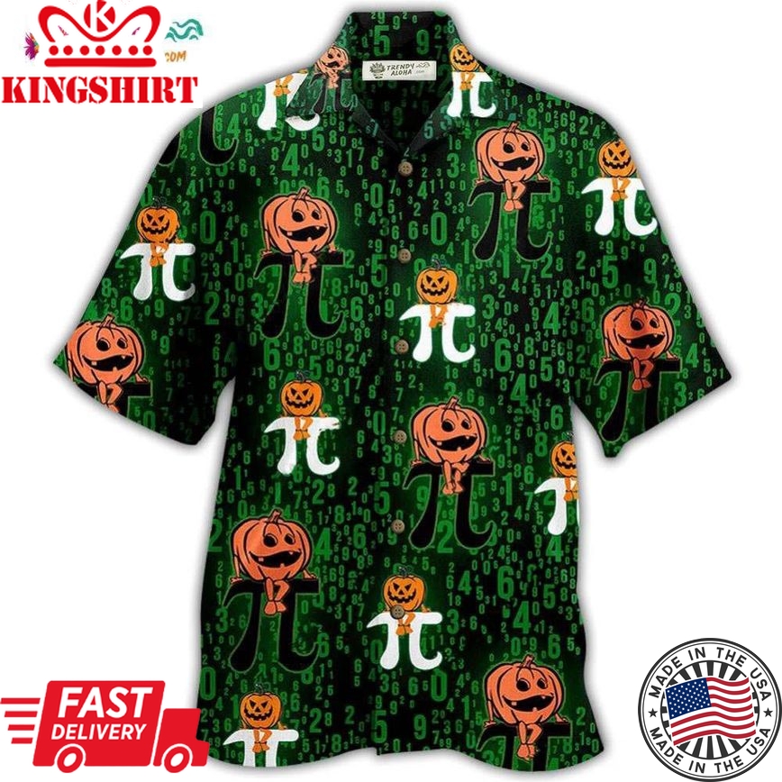 Halloween Pumpkin Smile Hawaiian Shirt