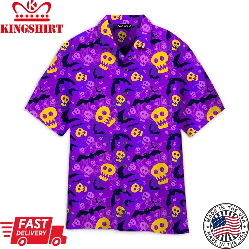 Halloween Spooky Night Aloha Trendy Hawaiian Shirts