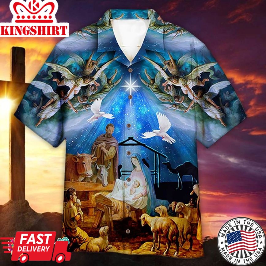 Happy Easter Sunday Jesus Christ He Is Risen Aloha Hawaiian Shirts, Aloha Hawaiian Shirts