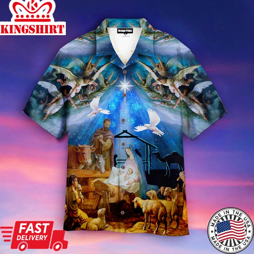 Happy Easter Sunday Jesus Christ He Is Risen Aloha Hawaiian Shirts For Men And Women |