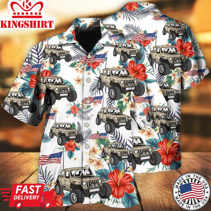 Happy Independence Day Jee All Printed 3D Trendy Hawaiian Shirt For Men And Women