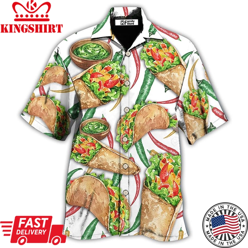 Happy Meal Burritos Hawaiian Shirt - Flavorful Delicacies