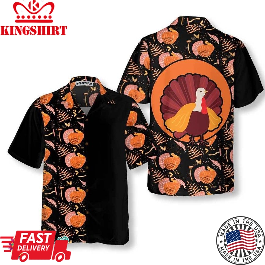 Happy Thanksgiving Day Hawaiian Shirt, Thanksgiving Gobble Shirt, Gift For Thanksgiving Day