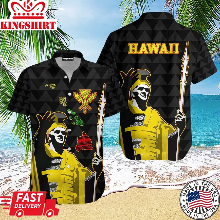 Hawaii King Trendy Hawaiian Shirt For