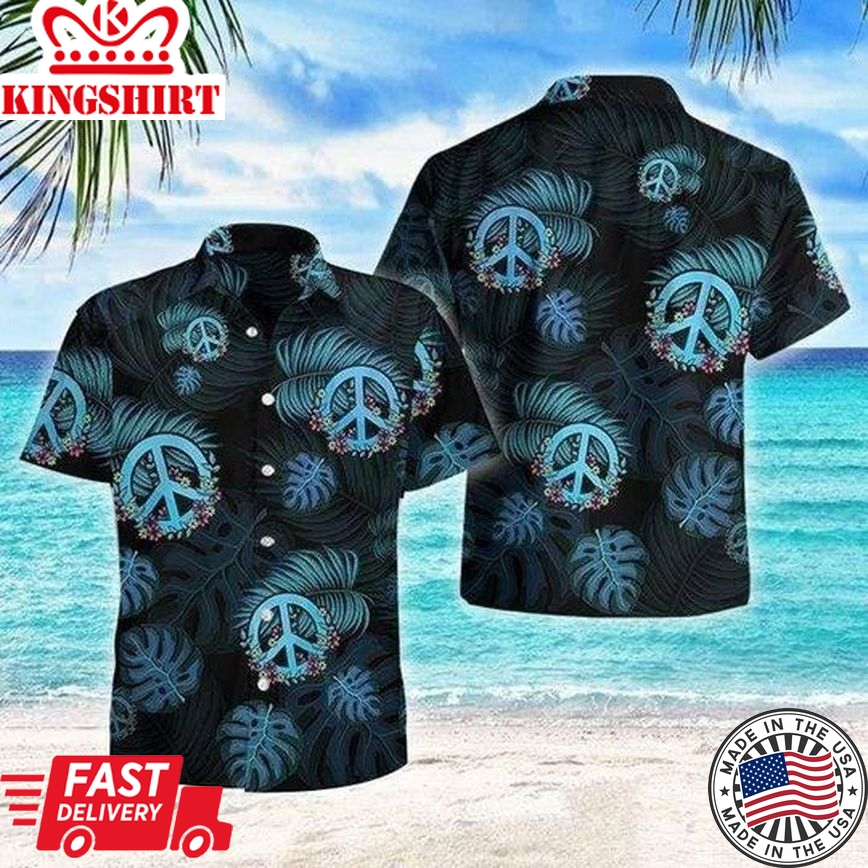 Hawaii Shirt ? Hippie Summer Vibe Tropical Hawaiian Aloha Shirts