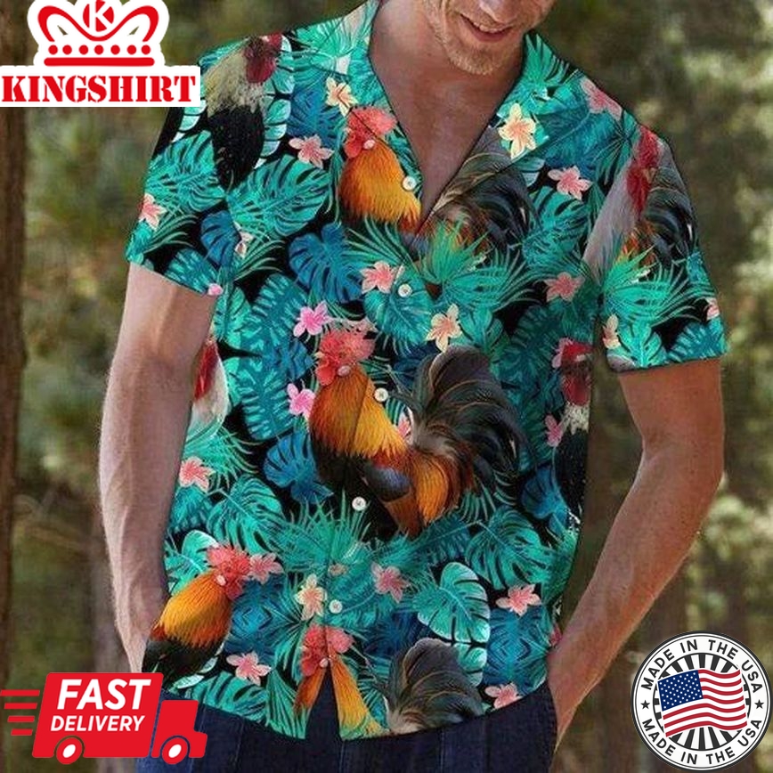 Hawaii Shirt ? Tropical Chicken Hawaiian Aloha Shirts