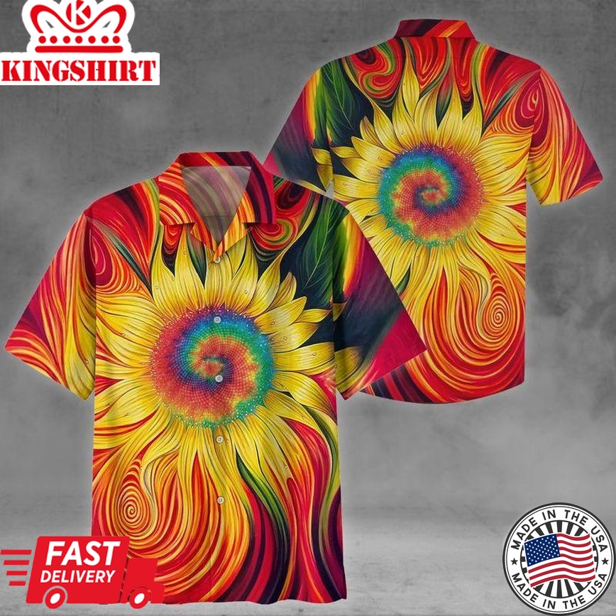 Hippie Beach Aloha Hawaiian Shirts For Men & For Women