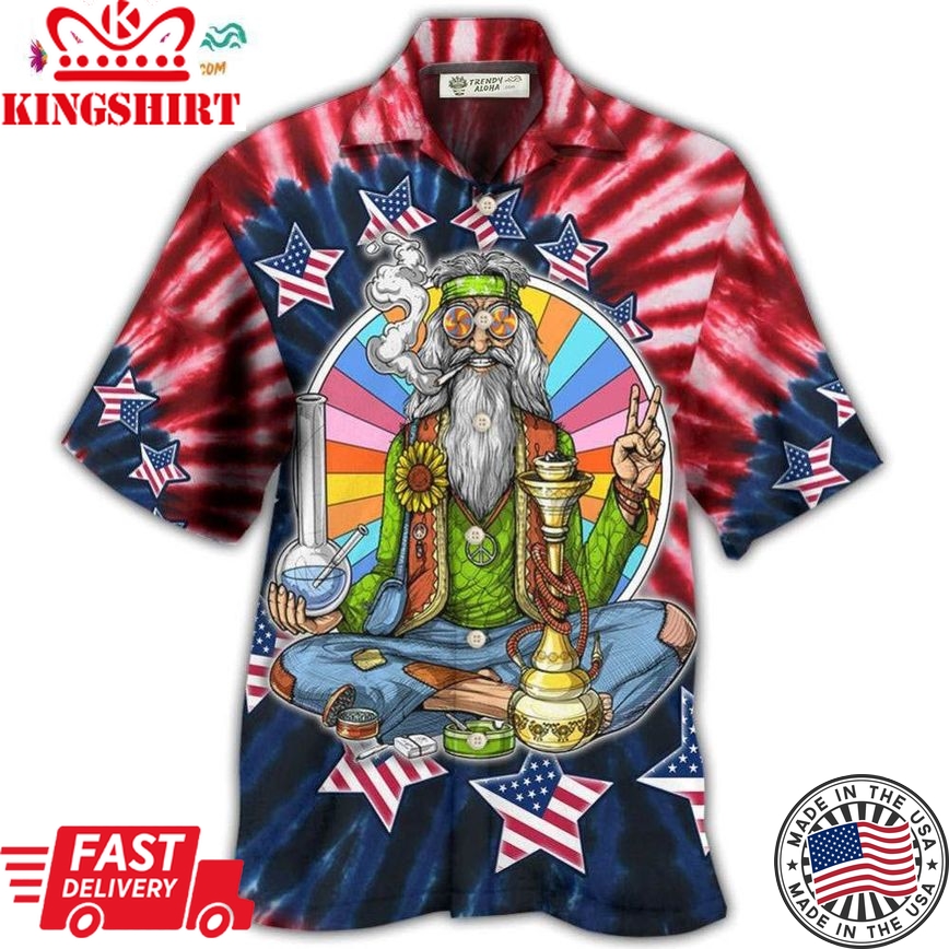 Hippie Independence Day Is Coming Hawaiian Shirt