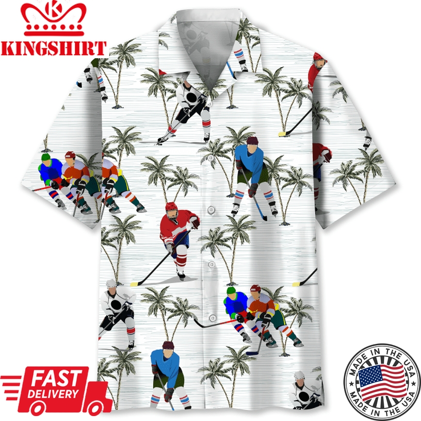 Hockey Coconut Hawaii Shirt