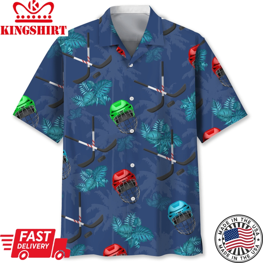 Hockey Tropical Hawaii Shirt