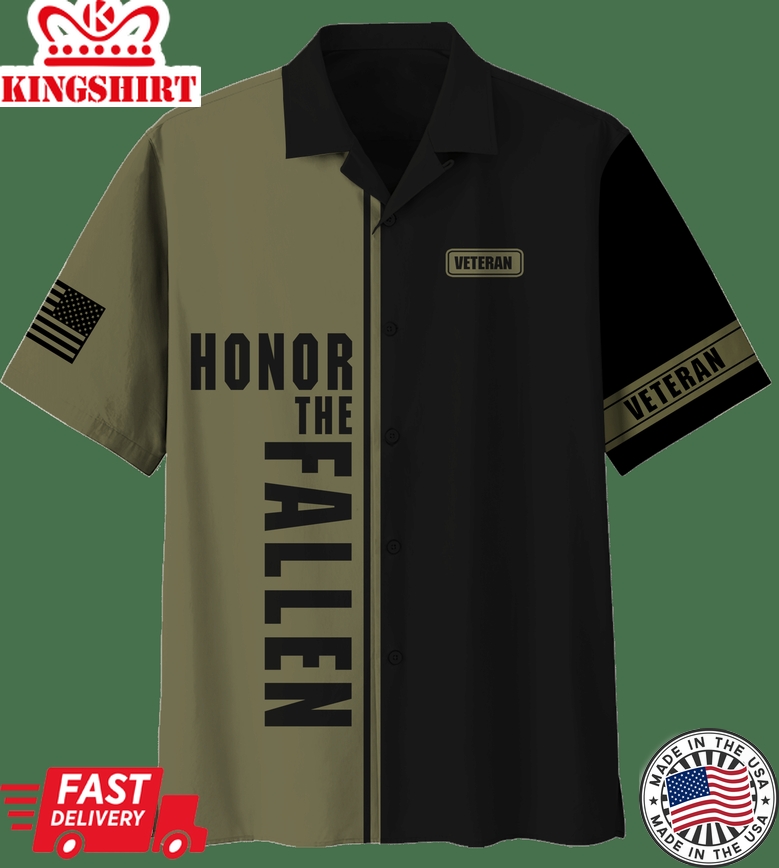 Honor The Fallen Hawaiian Shirt