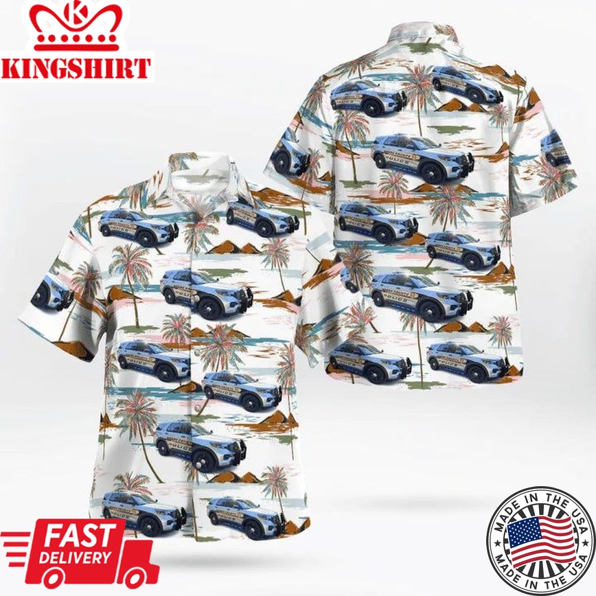 Horry County Police Department, Conway, South Carolina Hawaiian Shirt