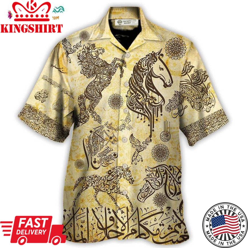 Horse Fantastic Arabian Horses By Arabic Hawaiian Shirt