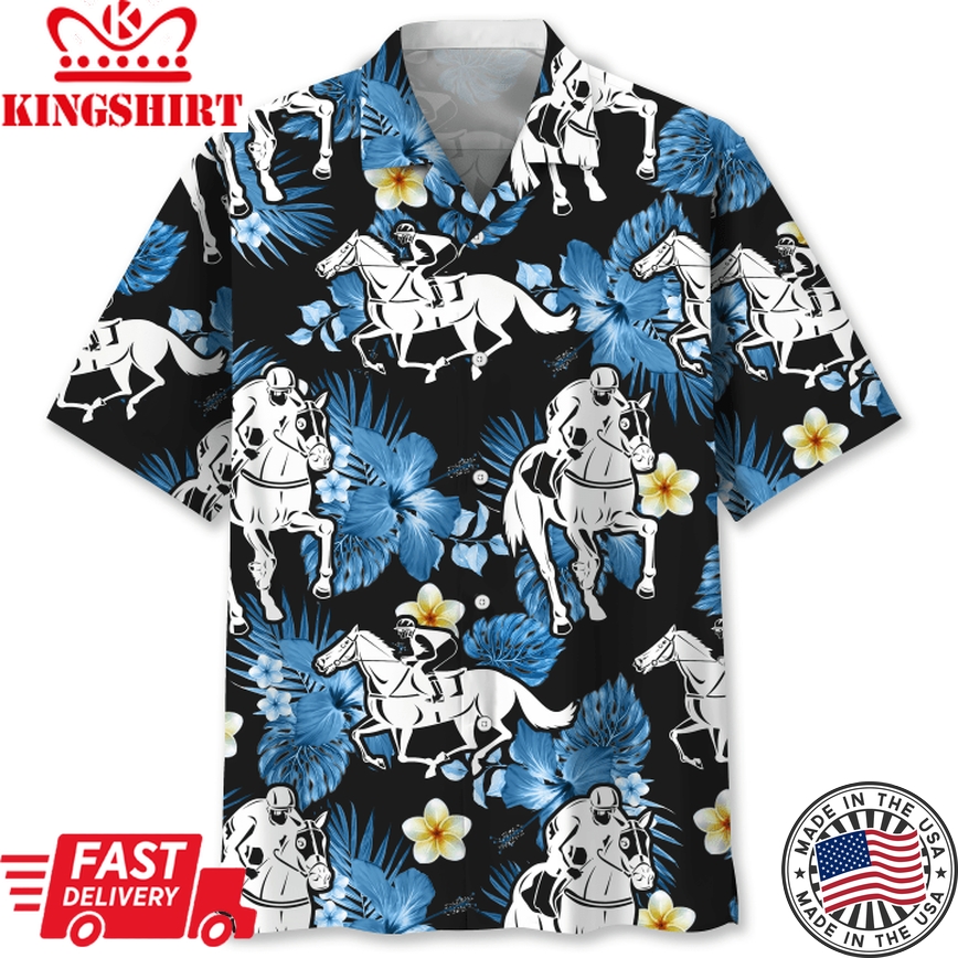 Horse Racing Nature Hawaii Shirt