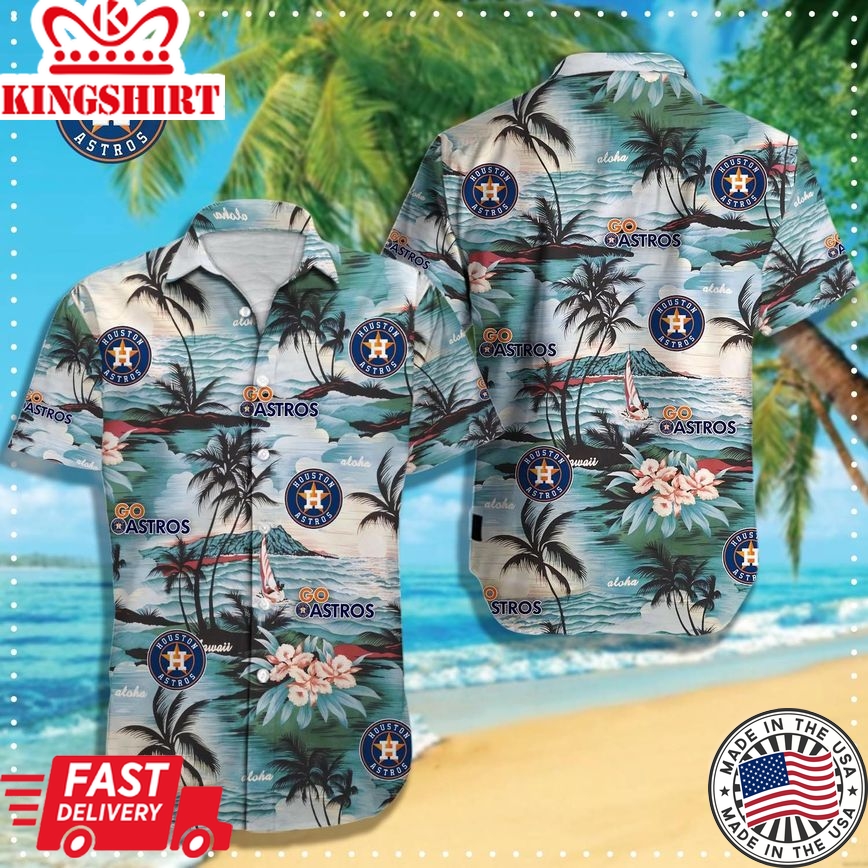 Houston Astros Signature Sunny Day Hawaiian Shirt