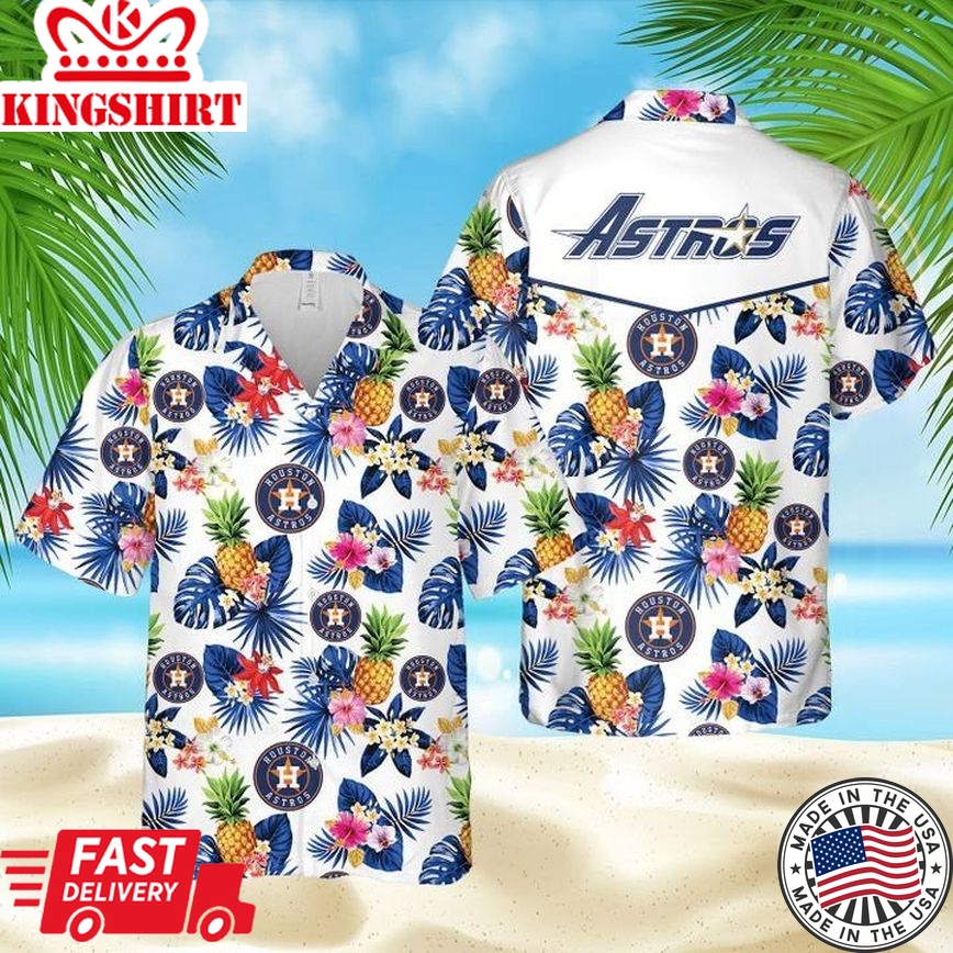 Houston Astros Trendy Hawaiian Shirt, Trendy Hawaiian Shirt For Men, Trendy Hawaiian Shirts For Women