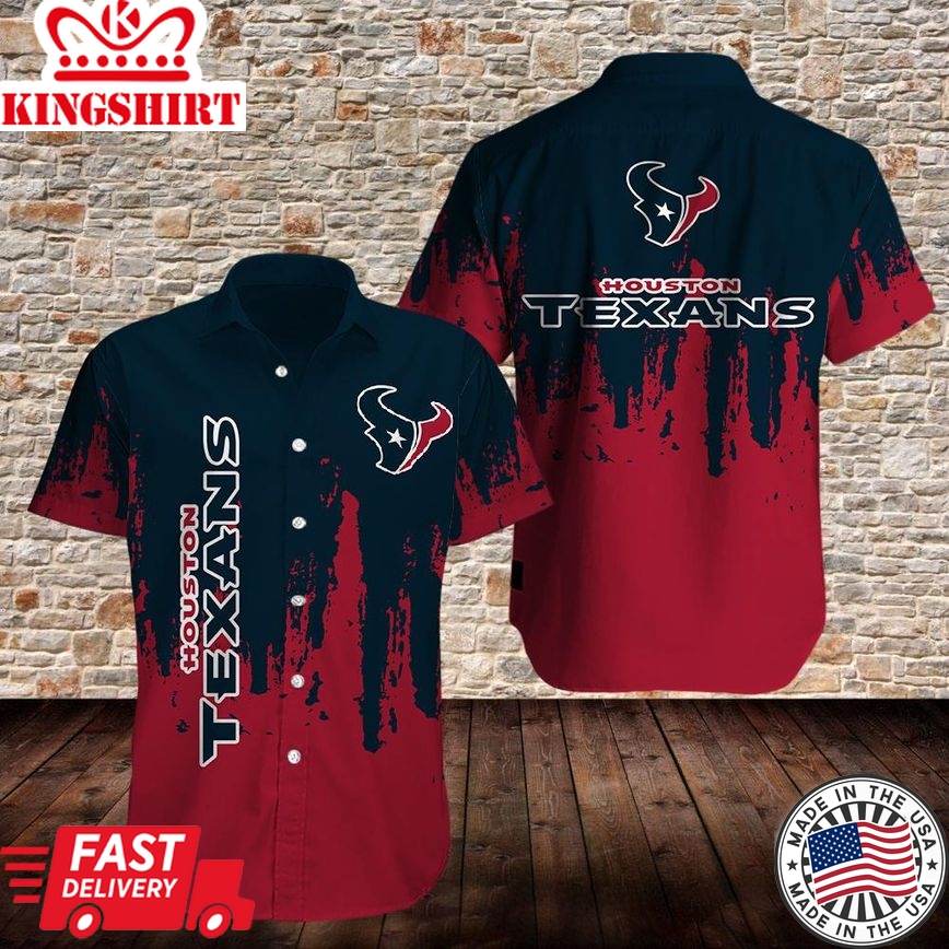 Houston Texans Limited Edition Hawaiian Shirt Trending Hawaiian Shirts Design Ver 7