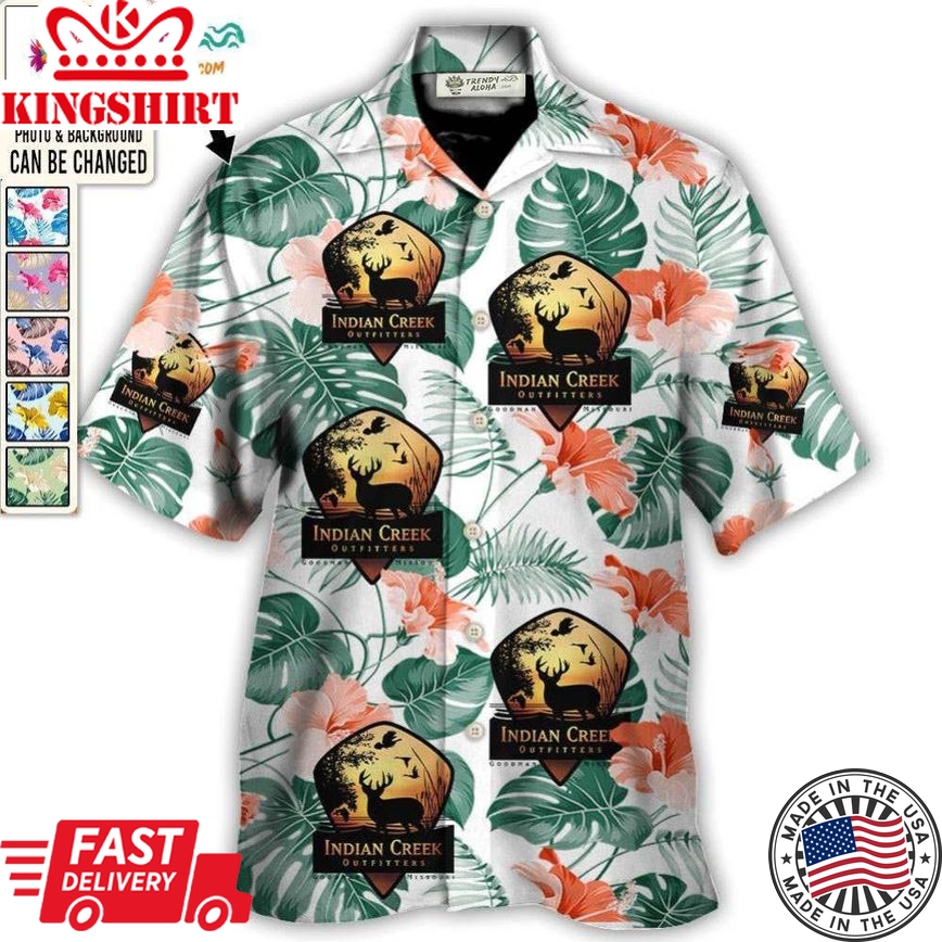 Hunting Club You Want Tropical Style Custom Photo - Hawaiian Shirt - Personalized Photo Gifts Hawaiian Shirt