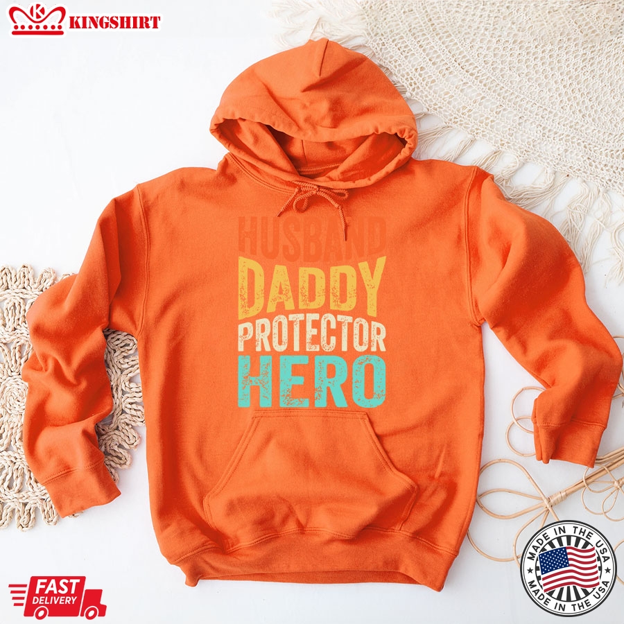 Husband Daddy Protector Hero Hoodie