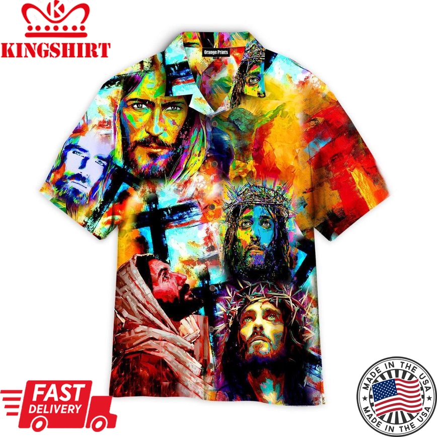 In The Name Of Jesus Aloha Hawaiian Shirts For Men & For Women |