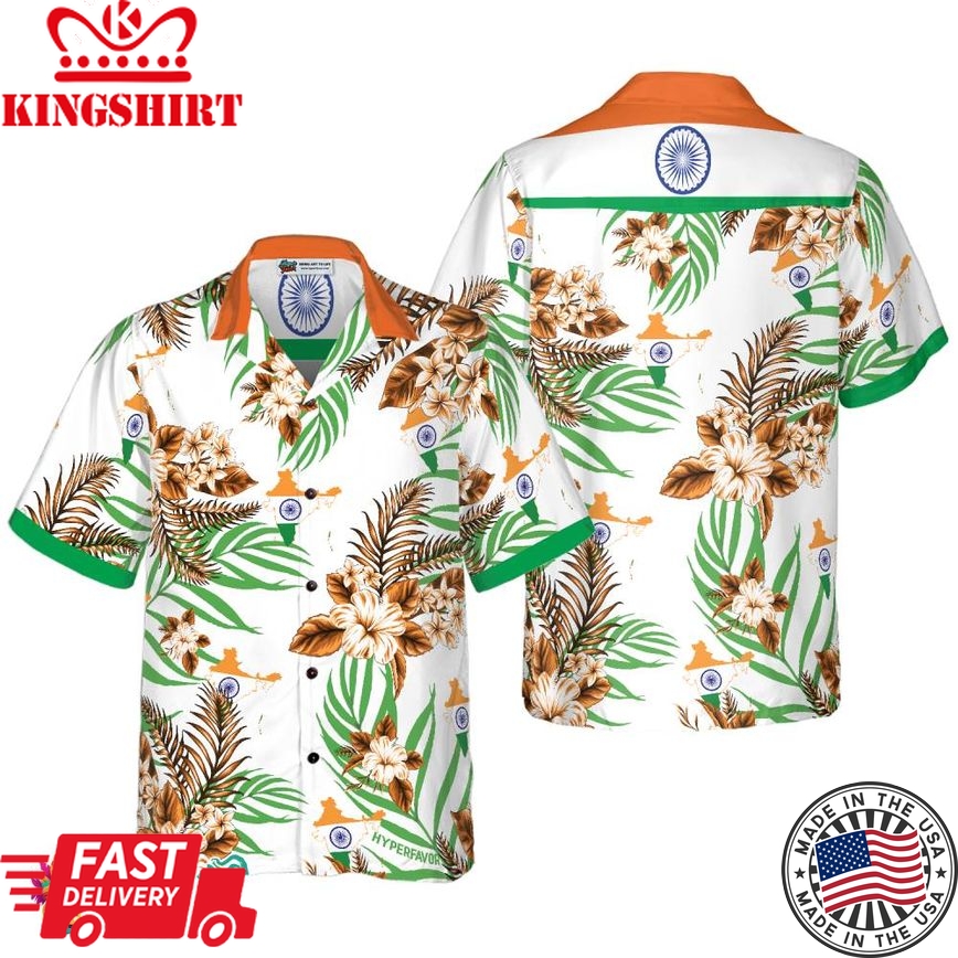 India Proud Hawaiian Shirt