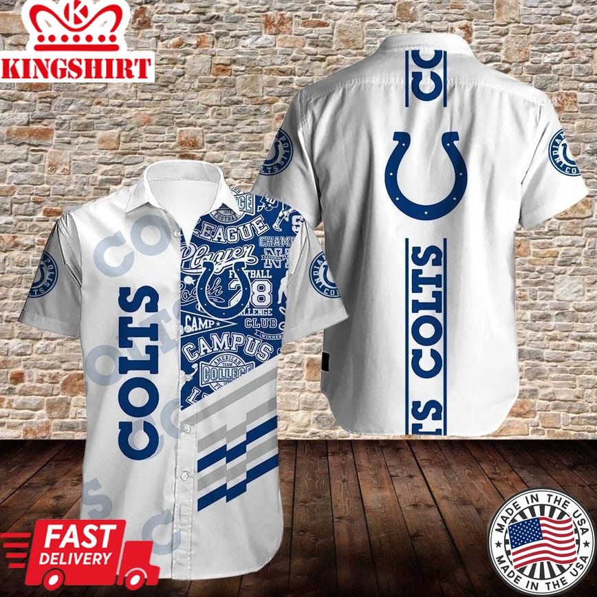 Indianapolis Colts Limited Edition Hawaiian Shirt Trending Hawaiian Shirts Design 05