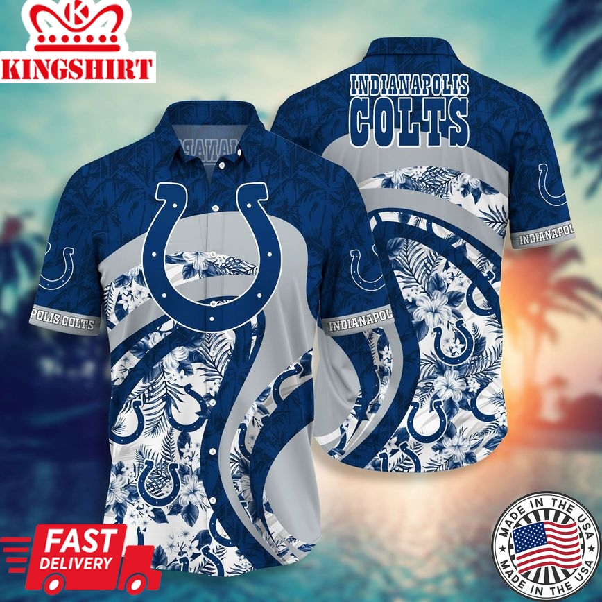 Indianapolis Colts NFL Hawaiian Shirt And Short