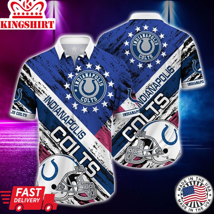 Indianapolis Colts NFL Hawaiian Shirt For Fans