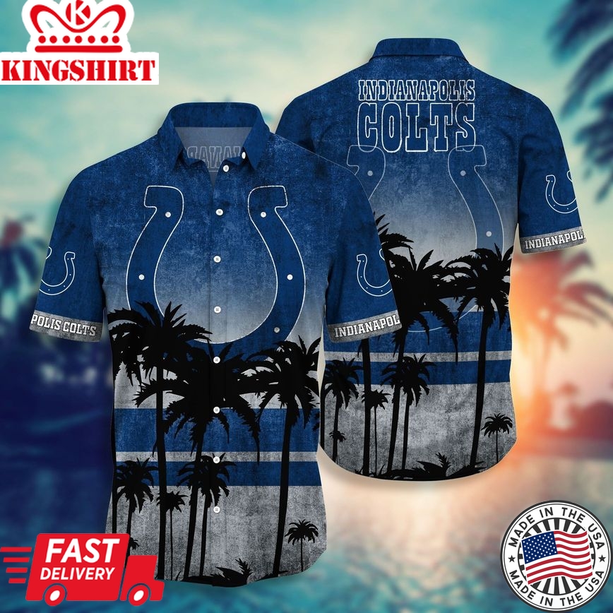 Indianapolis Colts NFL Hawaiian Shirt New For Men