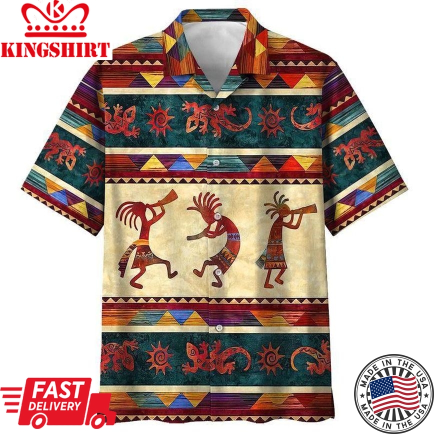 Indigenous Trendy Hawaiian Shirt