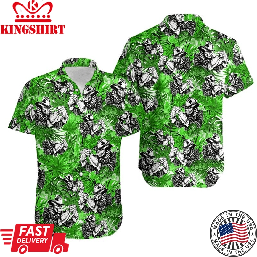 Irish Jig Aloha: St. Patrick's Day Hawaiian Shirt