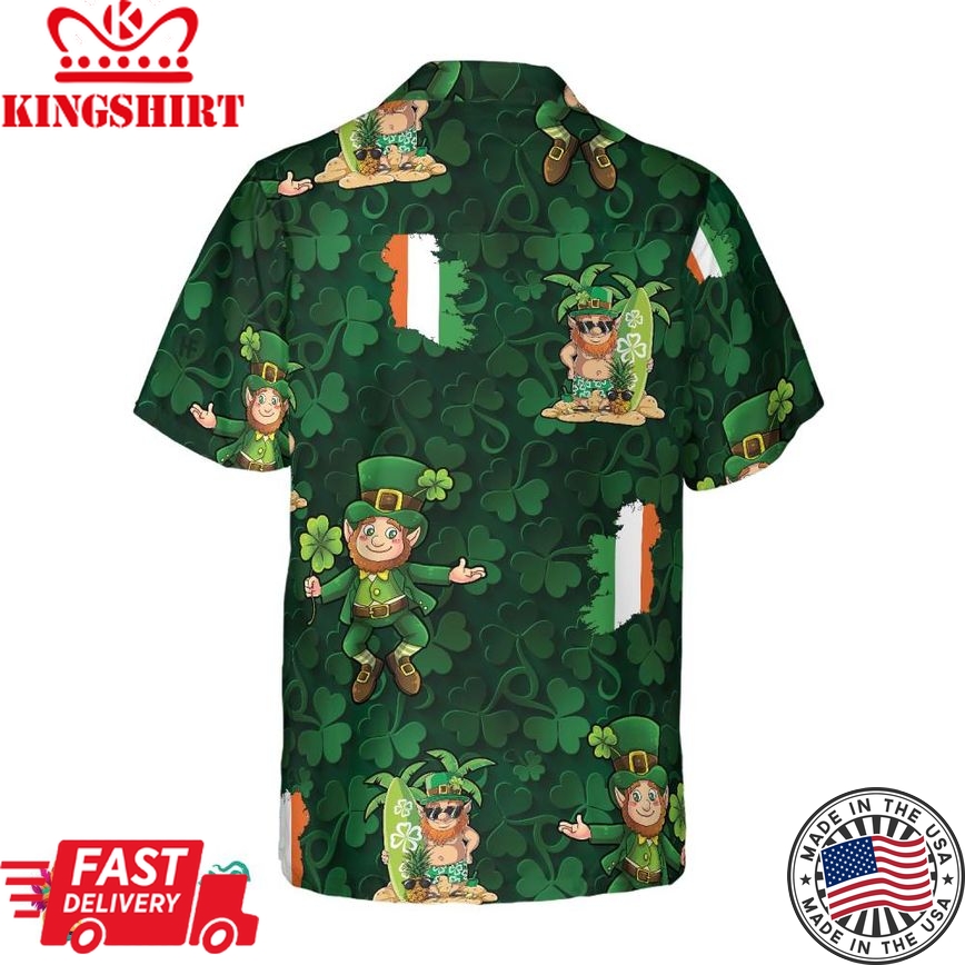 Irish People Proud Leprechaun 2 Hawaiian Shirt