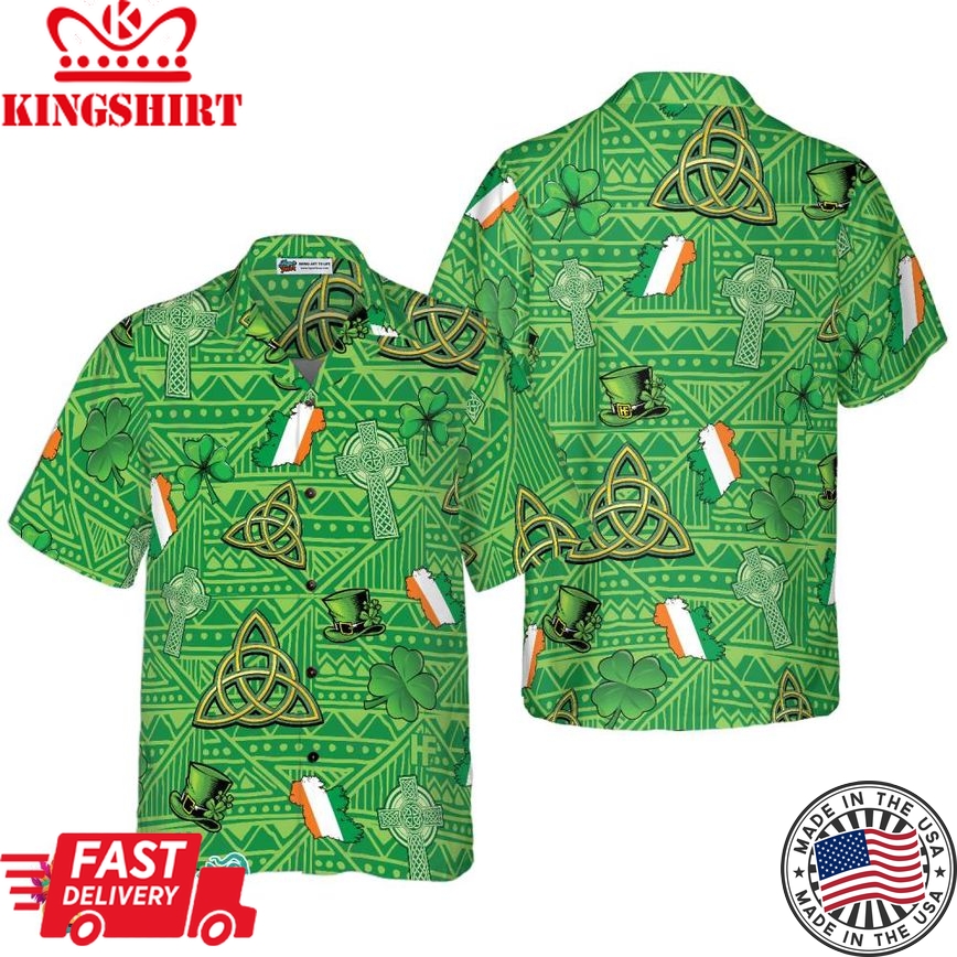 Irish People Proud Saint Patrick's Day Hawaiian Shirt