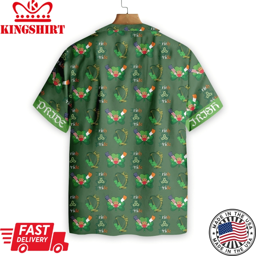 Irish Pride Short Sleeve Hawaiian Shirts