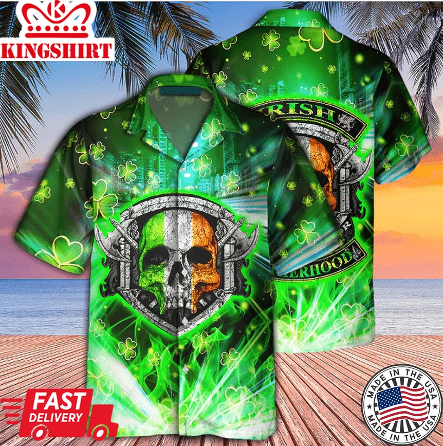 Irish Ride Honor Brotherhood Hawaiian Shirt