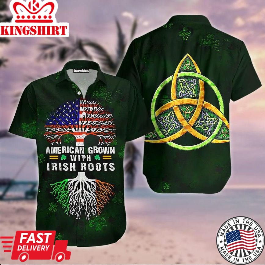 Irish St.Patrick Day Trendy Hawaiian Shirt For