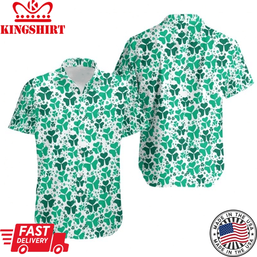 Irish St Patrick's Day Hawaiian Shirts Aloha Hawaii Shirt Aloha Shirt For Summer