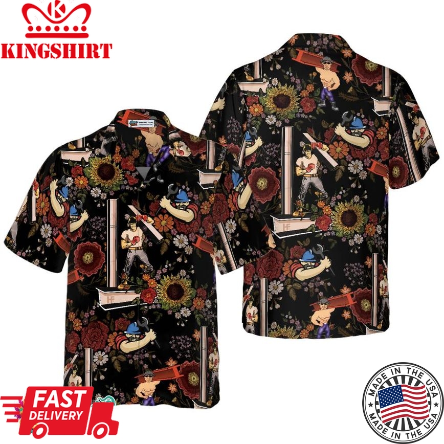 Ironworker Proud 2 Hawaiian Shirt