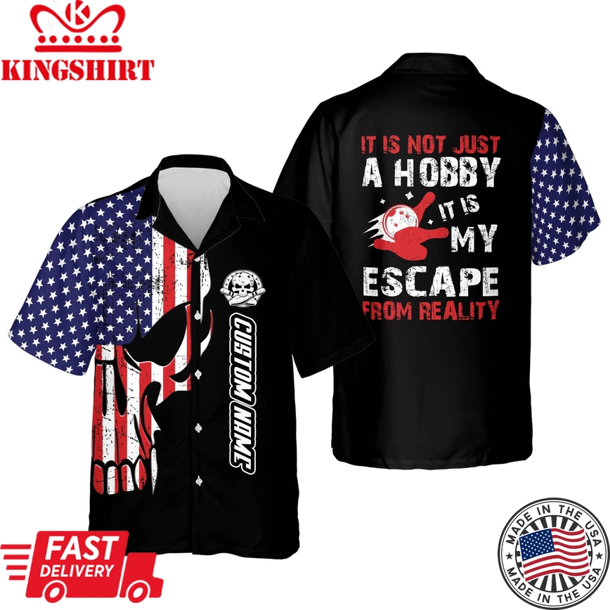 It Is Not Just A Hobby It Is My Escape From Reality Crazy Usa Trendy Hawaiian Shirt