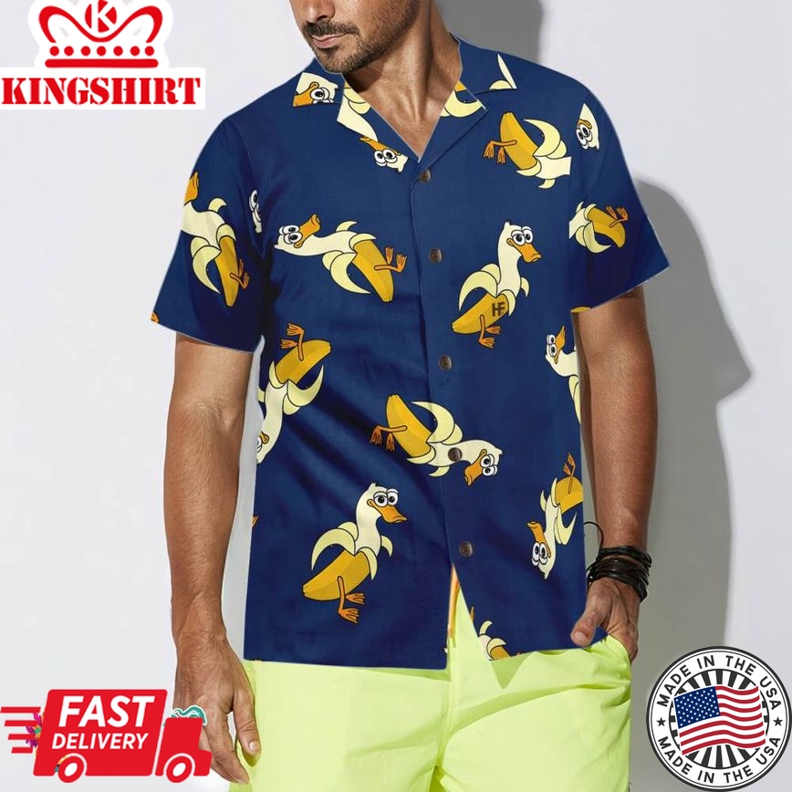 It's Just A Banana Duck Hawaiian Shirt