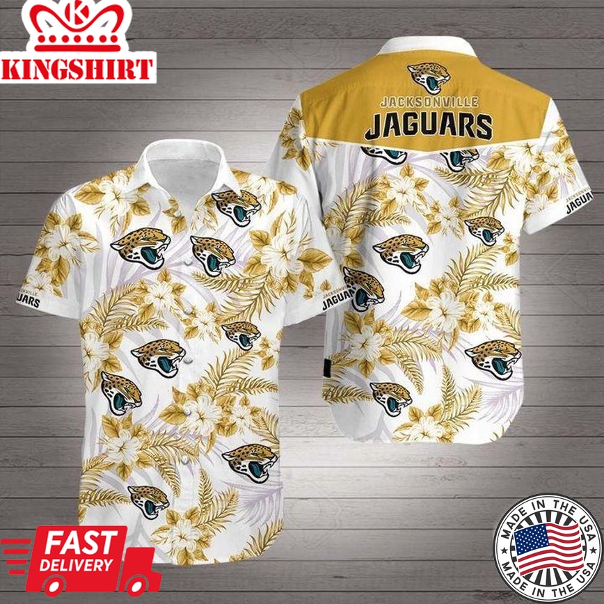 Jacksonville Jaguars Hawaiian Shirt Gift For Fans